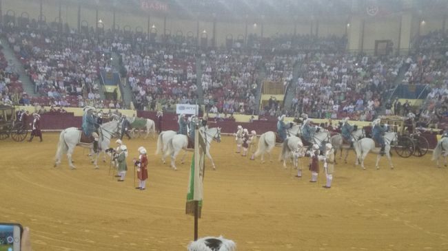 10/1　夜は闘牛へ行く。