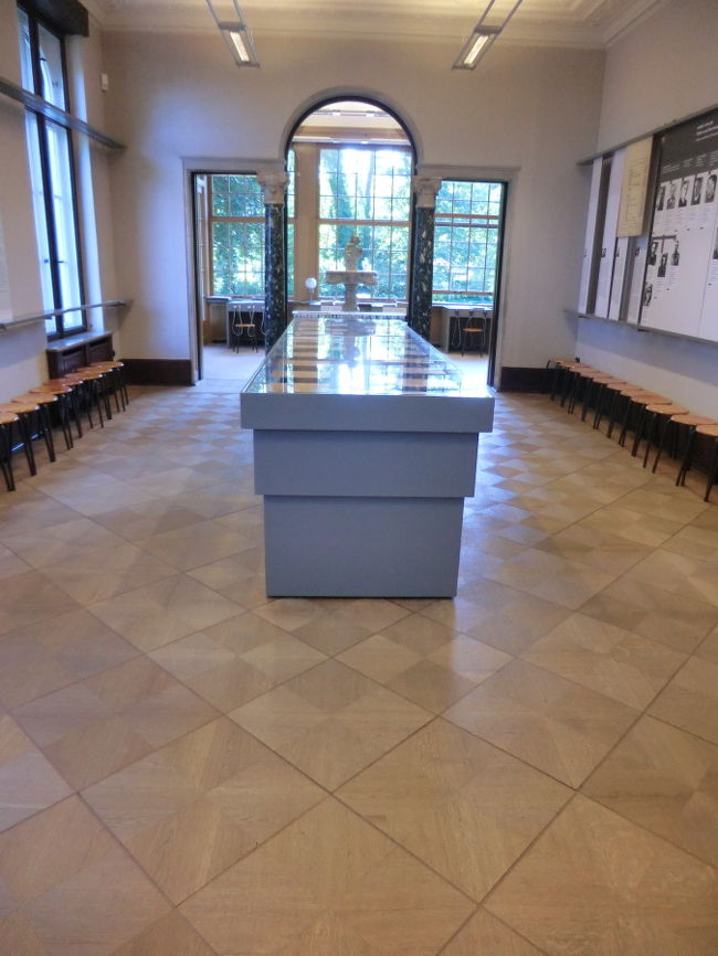 不妊処理は、時間がかかるし、結局ユダヤ人が帝国内に残留してしまう。<br />強制労働も、人手がかかる。<br />銃殺は、士気にかかわる。<br /><br />この3つの方法はダメだ。<br /><br />では、時間をかけずに、実行要員の精神的負担が少ないユダヤ人「退場」の方法はなにか？<br /><br />それが、「ガス室」である。<br /><br />これが、議長ハイドリッヒが予め用意していた結論である。<br /><br />すでに、精神障碍者「退場」で実績のあったガス室利用を拡張して、速やかにかつ継続的にユダヤ人を「退場」させることがハイドリヒの強引な議事進行で決定される。<br />ここの出席している各省庁や党、親衛隊の各位は、総統のためこの件を委任されたハイドリッヒの指示に従ってユダヤ人抹殺に「協力」してもらう。これが、この会議の目的であった。<br /><br />「会議」といういうより、「下達」であった。組織の上層部（この会議の場合ヒトラー総統やゲーリング国家元帥）が部門横断的な会議を行わせるときに、紛糾を嫌い、「有能」でお気に入りの部下に結論ありきの会議を執り行わせる。議事の内容はともかくも、私たちが勤務する組織でも少なからずこんなことはなかったたろうか。他の出席者は、協力を強要され一旦は物事が捗るが、それは組織内の意思疎通という迂遠だが必要な潤滑油を枯渇させ、穏健な解決方法が生まれる余地を失わせてしまう。<br />会議は意思疎通という名目で乱発されるが、その会議が意思疎通の途を閉ざすというパラドックスを生じていないか？