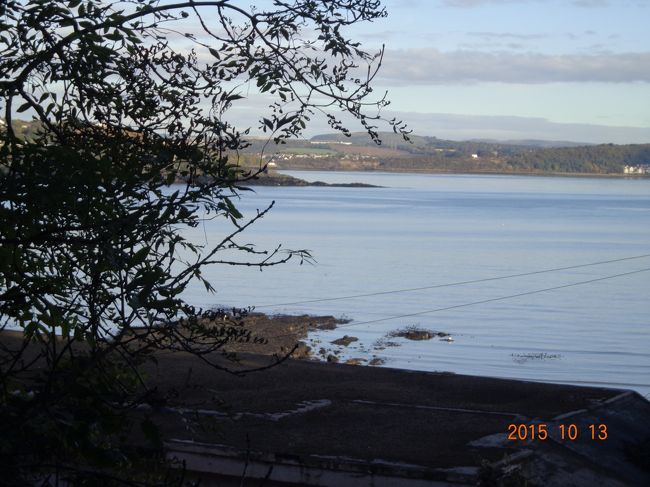 フォース湾が見えてきました！