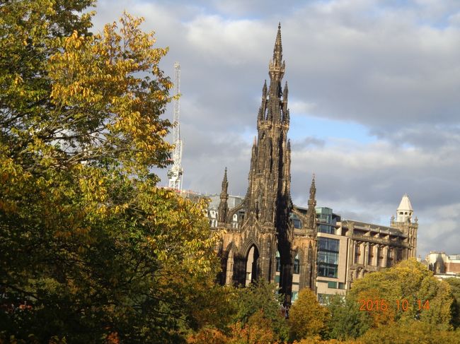 スコットモニュメント再び