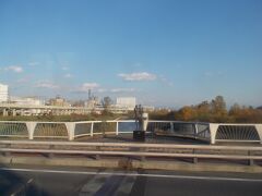 忠別橋から旭川の眺め。