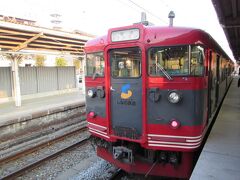 小諸駅にて。長野行き普通。