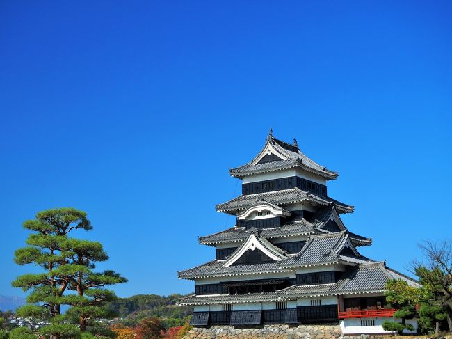 松本といえば、やっぱり松本城。<br /><br />やってきました〜