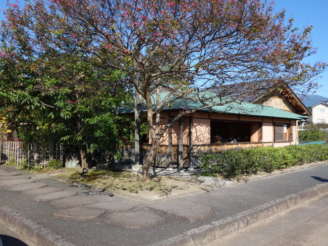 中津川をこえてはるばるやってきました。