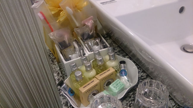 アメニティーはロクシタン。<br />とってもリッチな気分になれます。