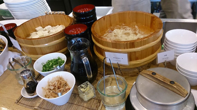 お豆腐と、きしめん。<br />