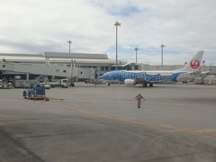 飛びたつ数日前まで台風24号がフィリピン付近で停滞していたので沖縄方面への影響を懸念していましたが、当日はすっかり晴れてくれました。

おかげでフライトは順調で、那覇空港でのJAL903便→JTA607便という乗り継ぎ時間25分(!)というカツカツスケジュールでも乗り遅れることなく石垣空港へ向かうことができました。