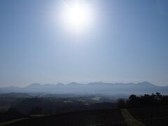 途中　上富良野にある深山峠に寄りました