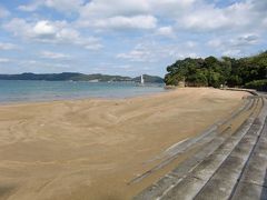 福島の北部にある、初崎海水浴場に行きました。
