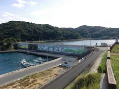 鷹島海中ダムです。