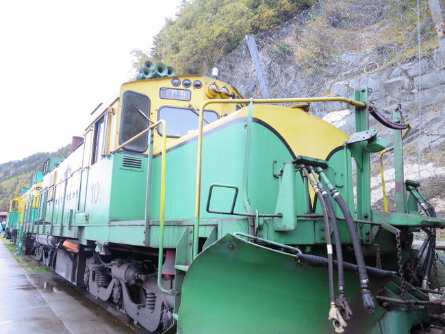 午後はエクスカーションに参加でホワイトパスで出発です。<br />少し雨がちらついていましたが午前中よりやんでいました。少し良かった。<br /><br />列車の先頭です。ここに乗るのかな？と思っていたら違いまして、もっと後ろの方の車両で急いで走って移動しました。結局一番後ろの車両で外が良く見えるような観光専用の車両でした。