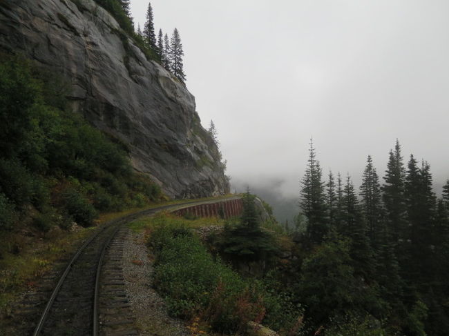 険しいところもあります。単線なので帰りもここを通って帰ります。