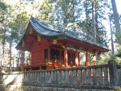 二荒山神社別宮滝尾神社本殿．
1713年建造，三間社流造，銅瓦葺，国重要文化財．