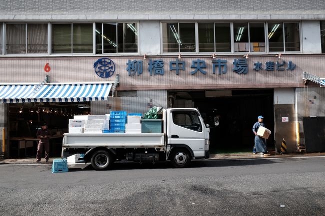 セリも終わり帰り支度。