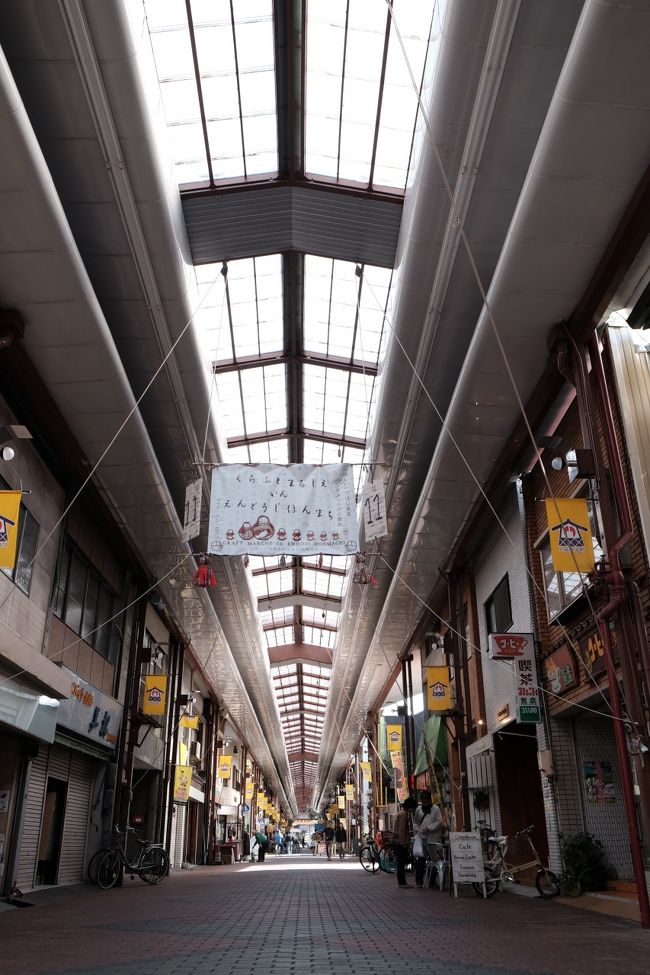 昭和の雰囲気が漂う円頓寺本町商店街<br />映画「ＷＡＹＡ］［宇宙一のおせっかい大作戦」などの<br />ロケ地によく利用されています