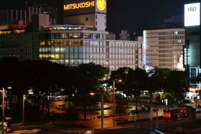 そこから栄の街も撮ってみる。