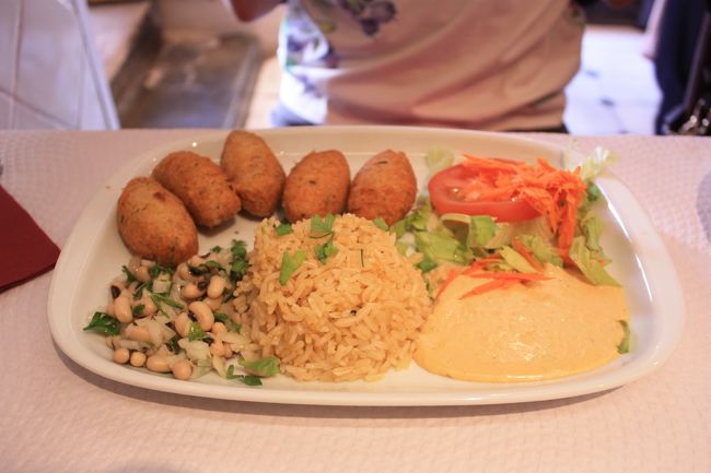 友達が食べたタラのコロッケ。