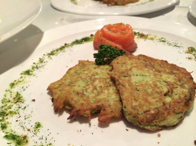 イモのパンケーキ。