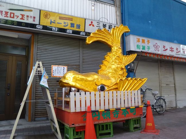 シャチホコ！<br />水に潜って客集めに協力？<br />