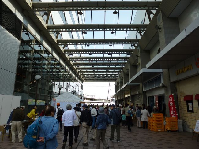 中央卸売市場が本日のウォーキング大会のゴールです。<br /><br />