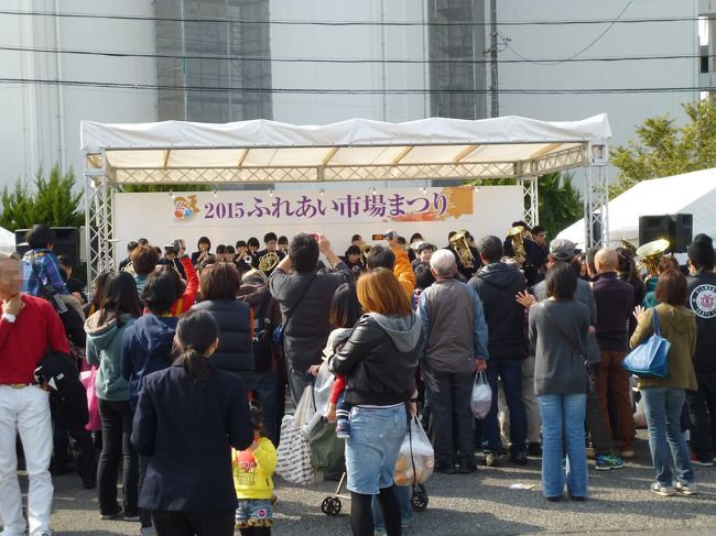 マーチングバンドのコーナーはとっても楽しそう<br /><br />