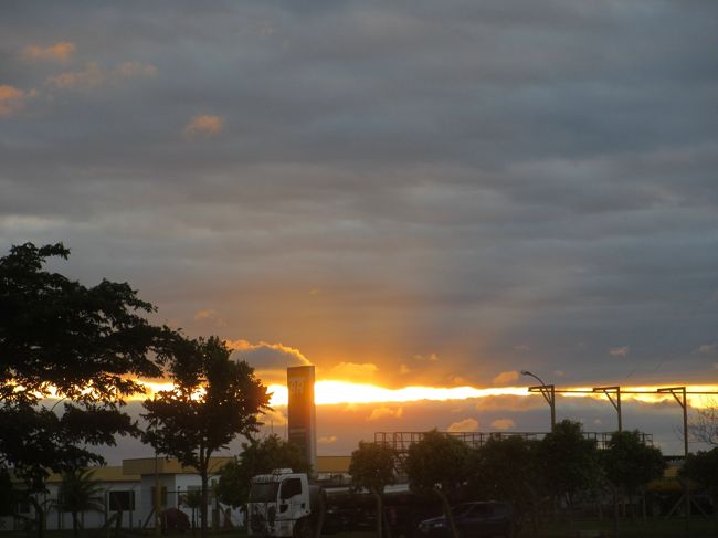 パンタナールに沈む夕陽が美しい