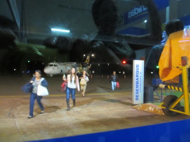 サンパウロから愛弟子ちゃん到着！<br />　ここで合流して明日はボニートに連行予定<br /><br />ブラジル全土を連れて歩きたい、全て案内してあげたいな<br />　