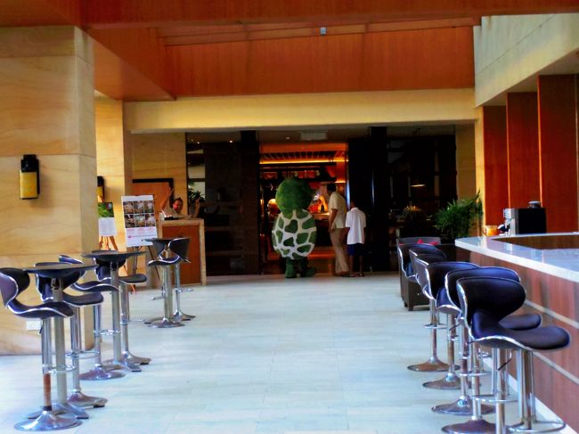 ガーデンウイングでゆるキャラ発見。