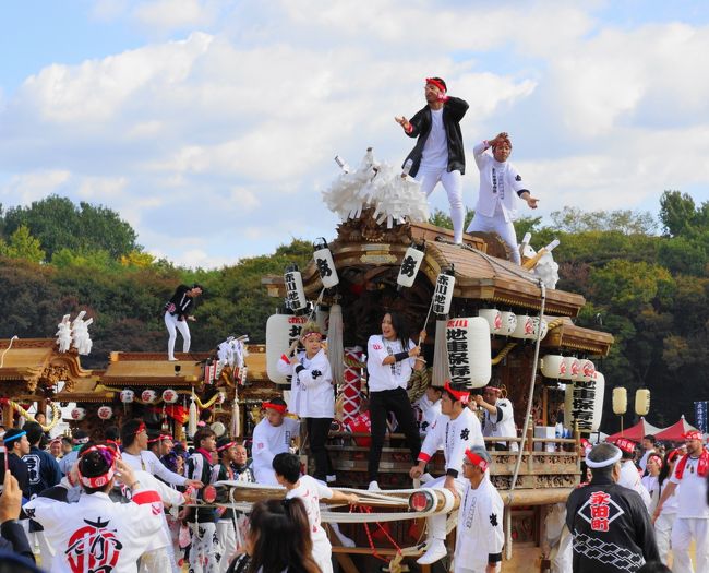 だんじり祭 In 大阪城 15 今年は２５台 大阪城 京橋 大阪 の旅行記 ブログ By Hiro3さん フォートラベル