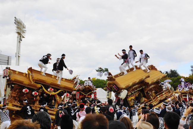 だんじり祭 In 大阪城 15 今年は２５台 大阪城 京橋 大阪 の旅行記 ブログ By Hiro3さん フォートラベル