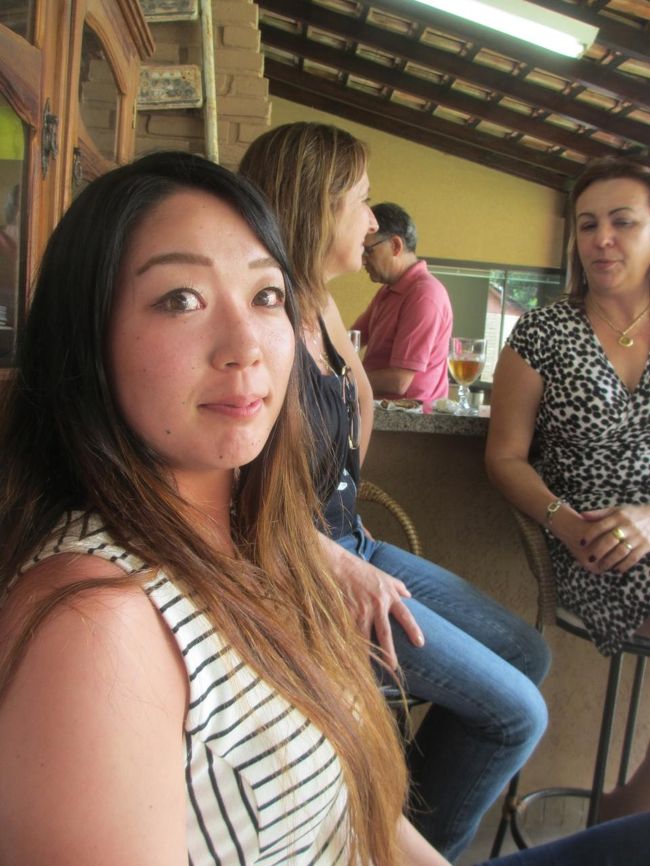 ビール１本呑んで真っ赤に変身した愛弟子ちゃん