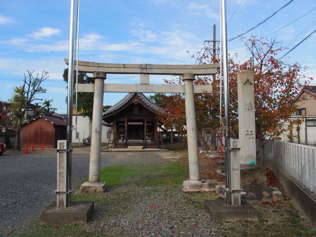 光明寺お隣の八幡社