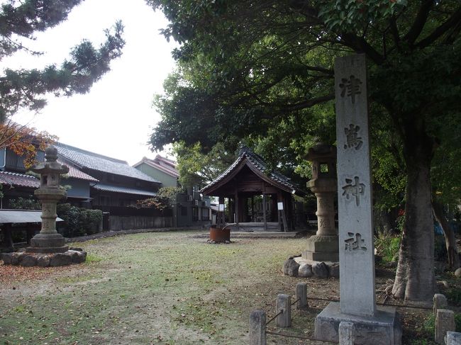 佐屋路を北に入ると津島神社がありました、こちらは散策コースには含まれていませんでした