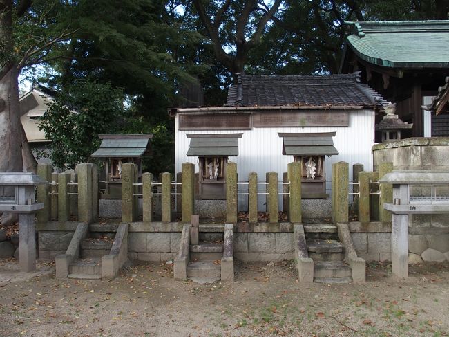 石神社、熊野社、白山社