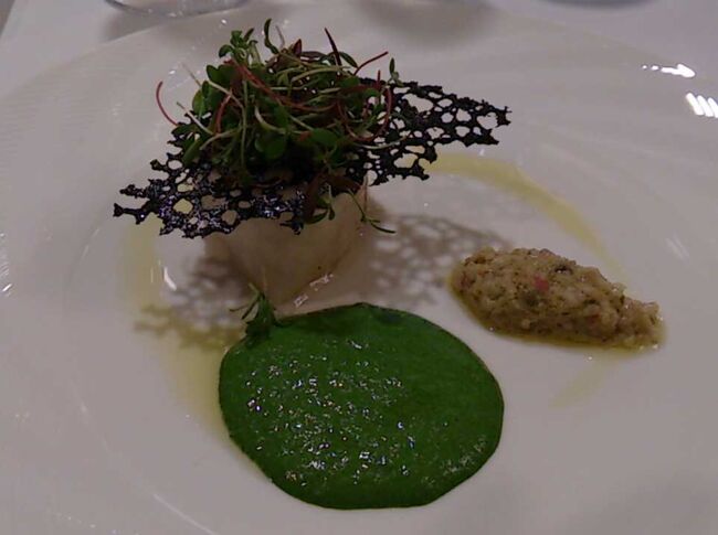 白身魚のソテー。