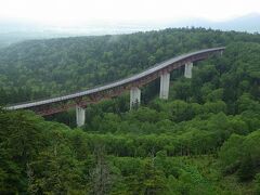 それでも三国峠　（地図上②）に差し掛かる頃にはほぼ曇り状態。三国峠から（というか橋から）の景色も堪能出来た。ここも何回目だろうか。