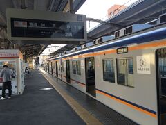 まずは、南海電車で和歌山市駅で乗り換えて