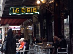  1886年創業の「ル・シリオ」にも寄ってみました。
Le Cirio
18-20rue de la Bourse 
https://fr.wikipedia.org/wiki/Le_Cirio

