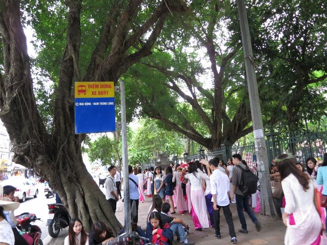 真ん前から38番バス<br />待ってる間、タクシーが寄ってくる。地元民には寄ってこないのに<br />私達にだけ乗れよ、と言ってくる。何故？一目でバレるアジア人。