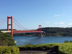 本日のビッグな橋、その１。

ゴールデンゲートブリッ・・・こらこら、「平戸大橋」