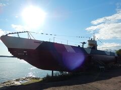 潜水艦ヴェシッコ号
夏季のみ公開　５ユーロ
11時から見学できます。
