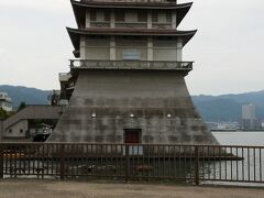 滋賀県立琵琶湖会館、閉鎖になったと思っていたら改装工事中とのことでした。