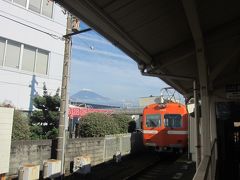 3駅目 吉原本町駅からの富士山