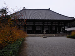 10分ほどで、唐招提寺に辿り着いた。
南大門を潜ると、歴史の教科書で何度も観ている奈良時代の創建当時から残る国宝の金堂が目の前に。
堂内には、廬舎那仏座像を中心に、9体の仏像が安置されていたが、何とすべて国宝だった。