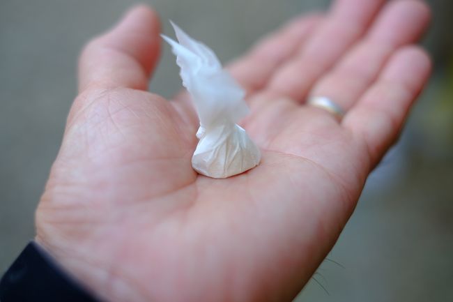 隕石のお菓子を貰いました