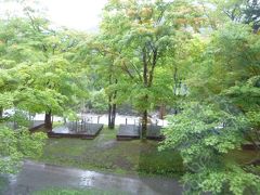 ３日目最終日の朝は・・・雨・・・

早起きして、奥入瀬散策がしたかった・・・　(T ^ T)
渓流沿いの露天風呂に入りたかった・・・　(T ^ T)

これは・・・　「また来いよ」って　森の神様が言っているんだな。
　ヽ(・∀・)ノ