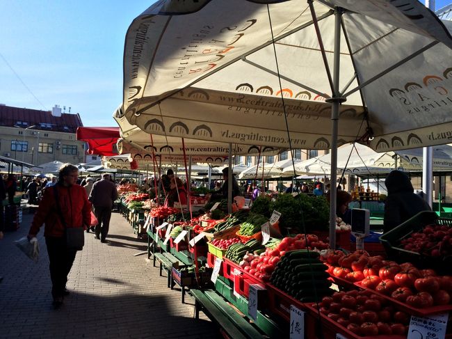 野菜だけでもかなりの数のお店がありました