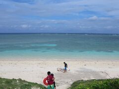 海に着いたさ〜！

大好きなふる里海浜公園の海さ〜！