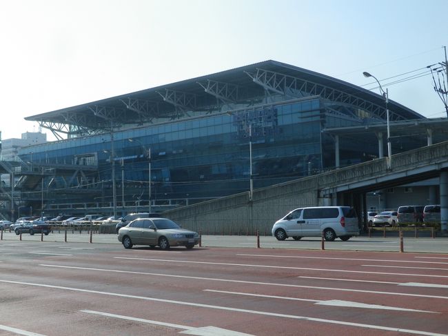 ＫＯＲＡＩＬ・韓国国鉄の釜山駅に到着しました