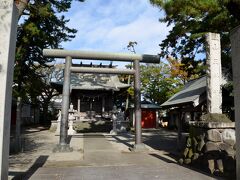 旧東海道小田原宿はここ山王神社からスタートします。
